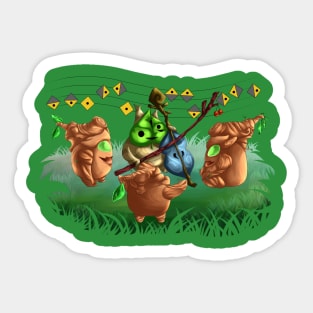 Music in the Forest Sticker